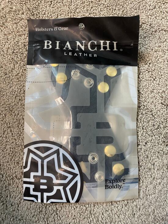 Bianchi Other - New Bianchi Leather Belt Keepers 4-Pack Black 1" Duty Belt Keepers